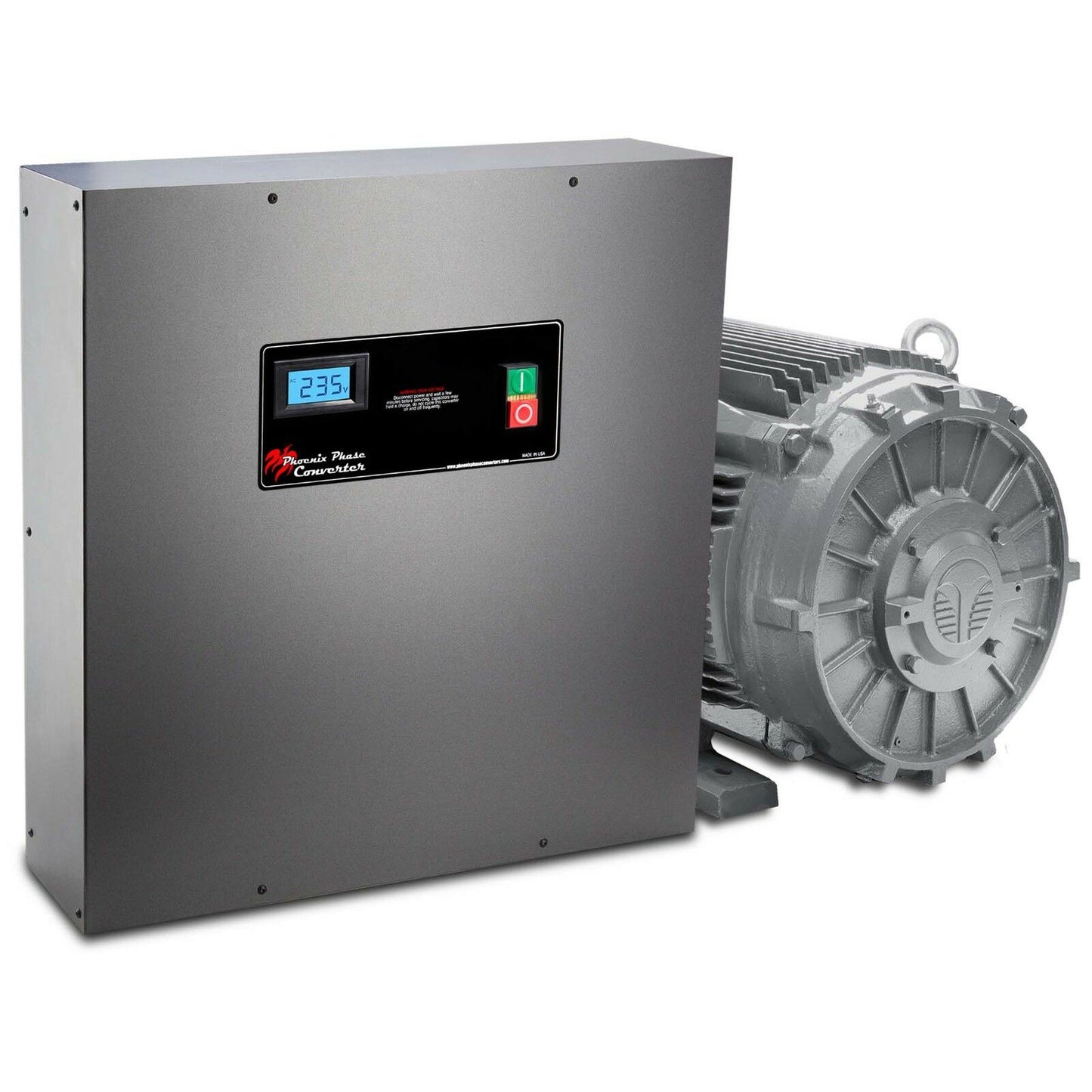 Rotary Phase Converter - 40 HP - CNC Grade, Industrial Grade GP40PLV