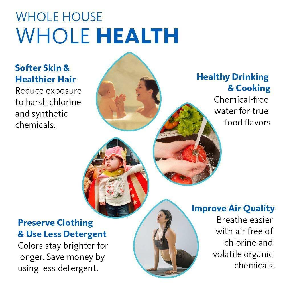 Whole House Water Filter Salt-Free Softener Aquasana 10-Year 1