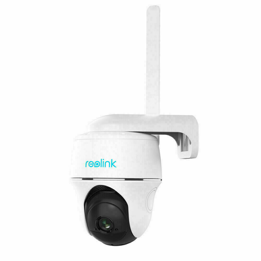 4G LTE Mobile Security Camera Battery Power Pan Tilt Reolink Go PT & Solar Panel