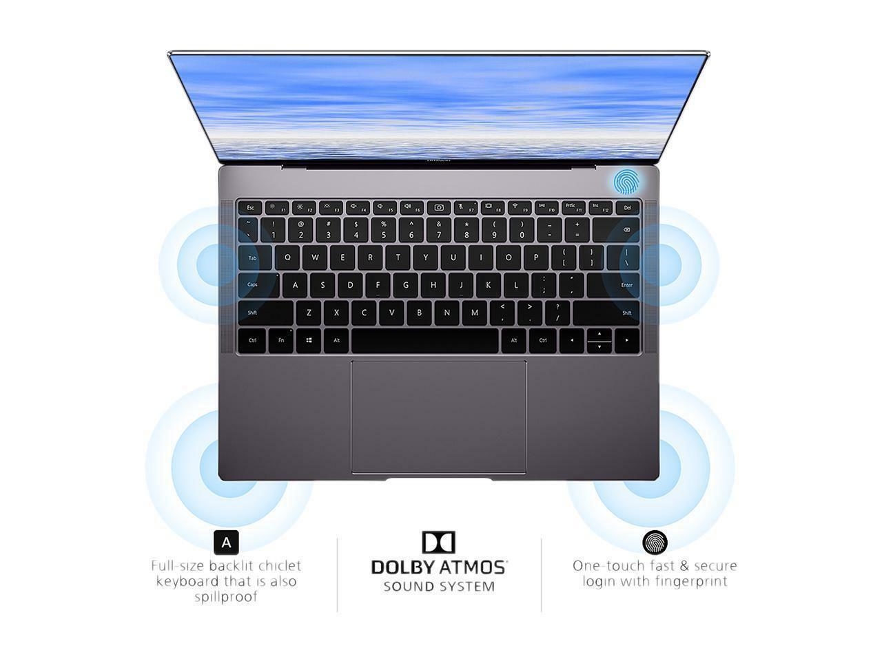 OB Huawei Matebook X Pro 13.9" 53010CAJ Intel i7-8550U 512GB SSD 16GB MX150