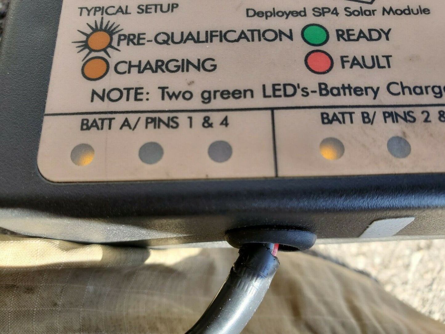 Bren-Tronics Solar Panel Charger BTC-70822-3 BB-2590 Battery Charger 55 Watts