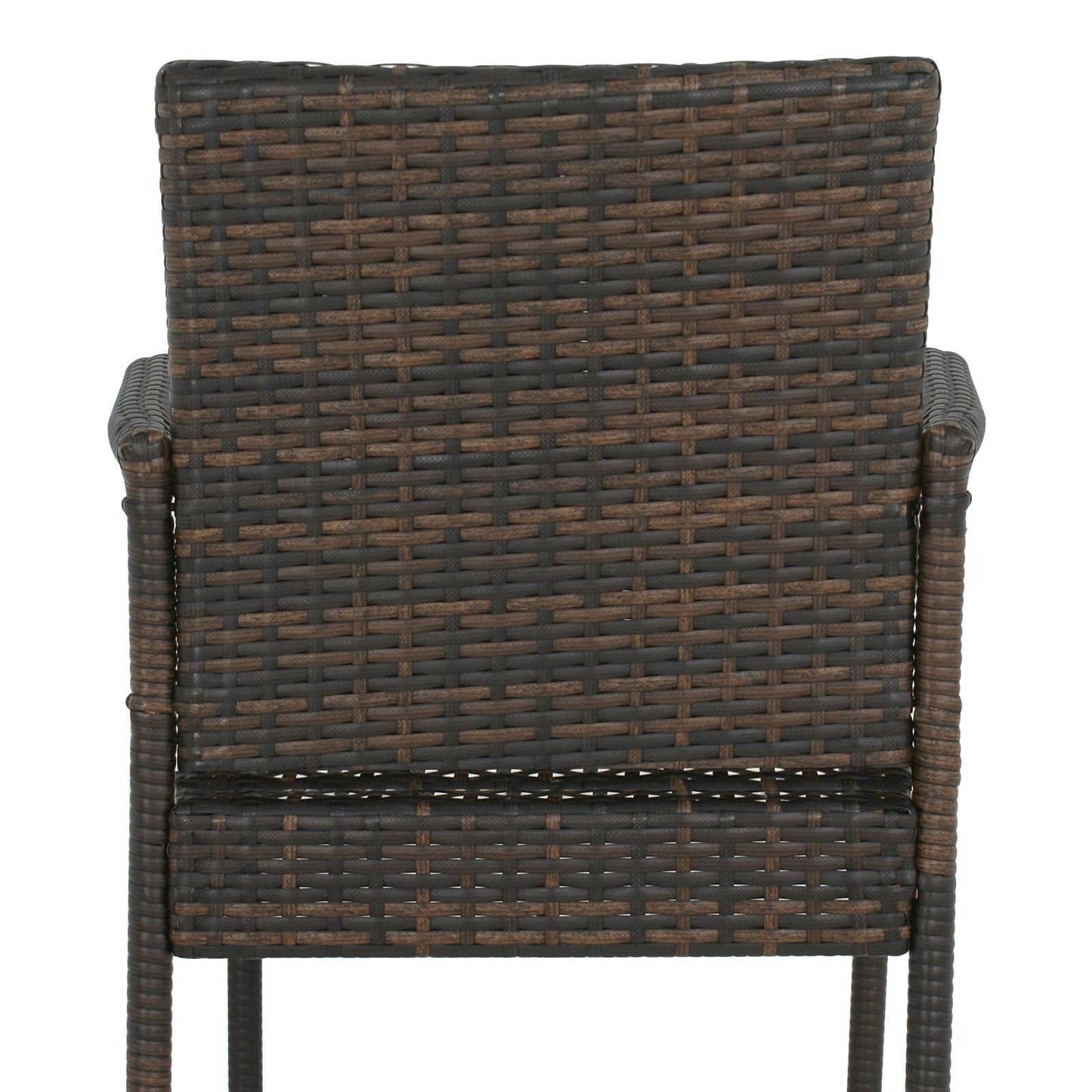 Outdoor Wicker Bar Stool Set of 2 Rattan Bar stools Dining Chair Garden Club