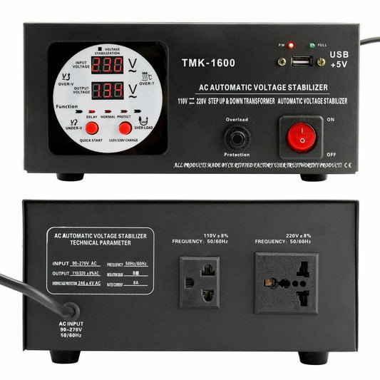 Hot!Auto Voltage Transformer Converter 1500 W Step Up/Down 110V/120V - 220V/240V