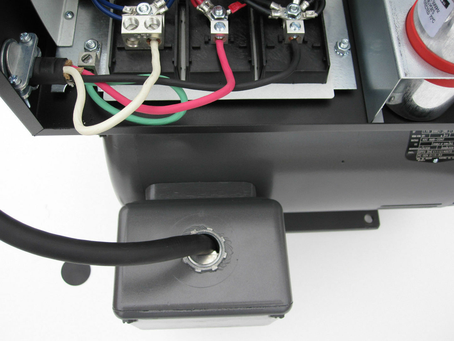 American Rotary Phase Converter AR20F - Floor Unit 20 HP CONVERTIDOR DE FASE ROTATORIO CONVERTIDOR DE 1 A 3 FASES (TRIFASICO)