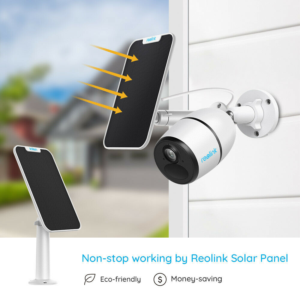4G LTE Network Mobile Security Camera Battery Powered Reolink GO & Solar Panel