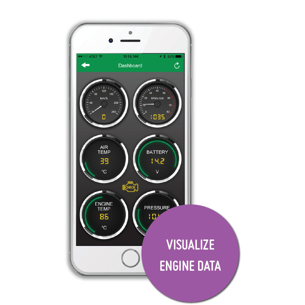 HARLEY-DAVIDSON J1850 SMARTPHONE DIAGNOSTIC SCAN TOOL Read & Clear Codes Scanner