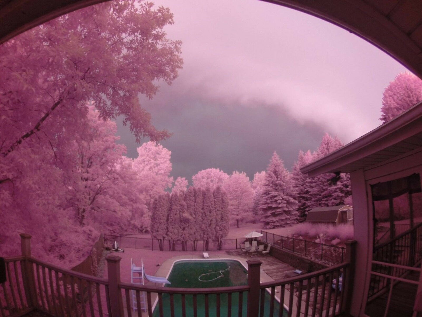 Gopro Hero7 Black Modified IR Full Spectrum Infrared Ghost Hunting 7.2mm Zoom 4K