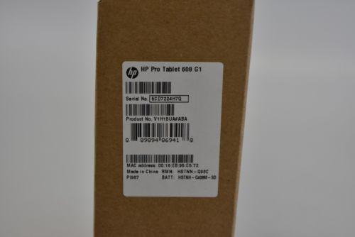 HP Pro Tablet 608 G1 7.86" 2048x1536 Atom x5 Z8500 1.44GHz 4GB 64GB W10P V1H15UA