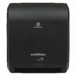 GEORGIA-PACIFIC Dispenser,Hardwound,Automated,Plastic, 59462A, Black