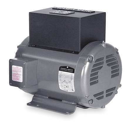 PHASE-A-MATIC R-7 Phase Converter,Rotary,7.5 HP,208-240V