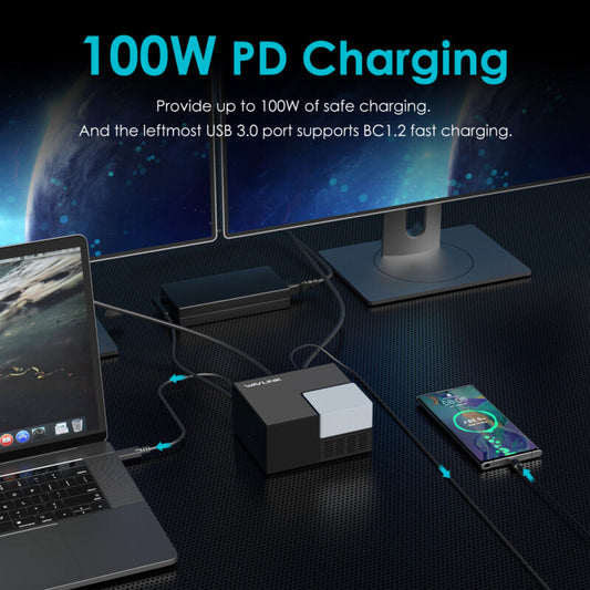 USB C Docking Station Dual Monitor Compatible w/ Mac Windows Thunderbolt 3 & 4 UG69PD2PRO