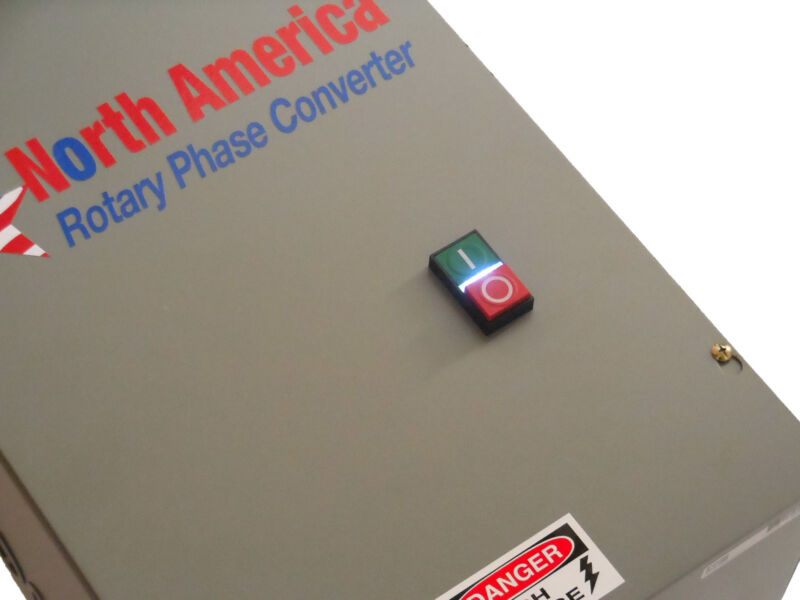 PL-3 Pro-Line 3HP Rotary Convertidor de 1 a 3 fases (trifasico) - Built-In Starter, Made in USA