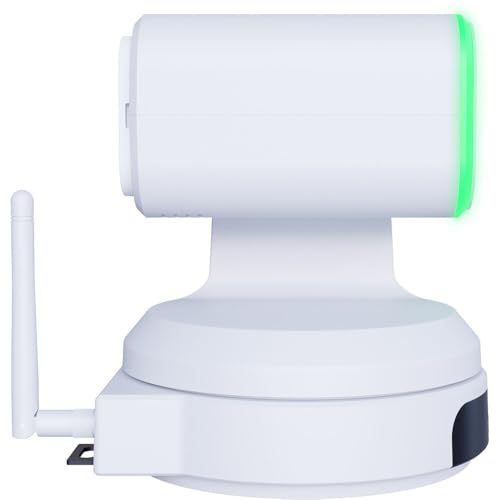 BirdDog Cámara PTZ X1 Full HD NDI | HX3 20x Zoom - Paquete blanco con cable HDMI de 6 pies y cable USB 2.0 de 6 pies