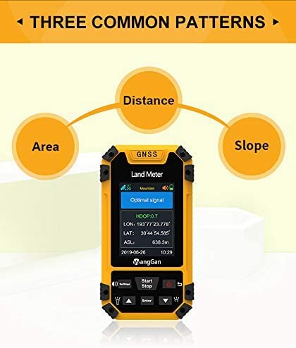 Máquina de topografía de la tierra, metro profesional de la tierra de GPS del receptor GNSS con la pantalla a color para la medida del área