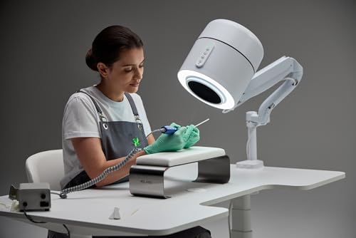 Estación de protección definitiva 4BLANC® MAESTRO para pedicura y manicura, color blanco