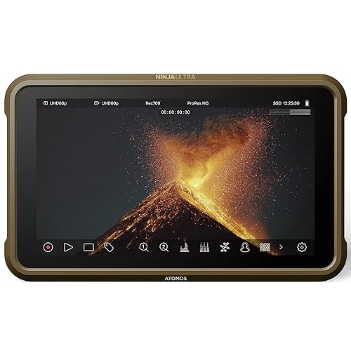 Atomos Monitor de grabación HDMI 4K Ninja Ultra de 5.2"