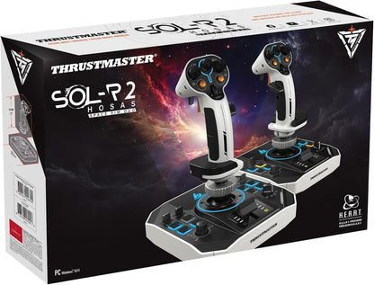 Thrustmaster Sol-R 1 Flightstick スペースコンバットシム/フライトシミュレーター用ジョイスティック PC(Windows 10/11) 対応 - Sol-R Edition 2960920