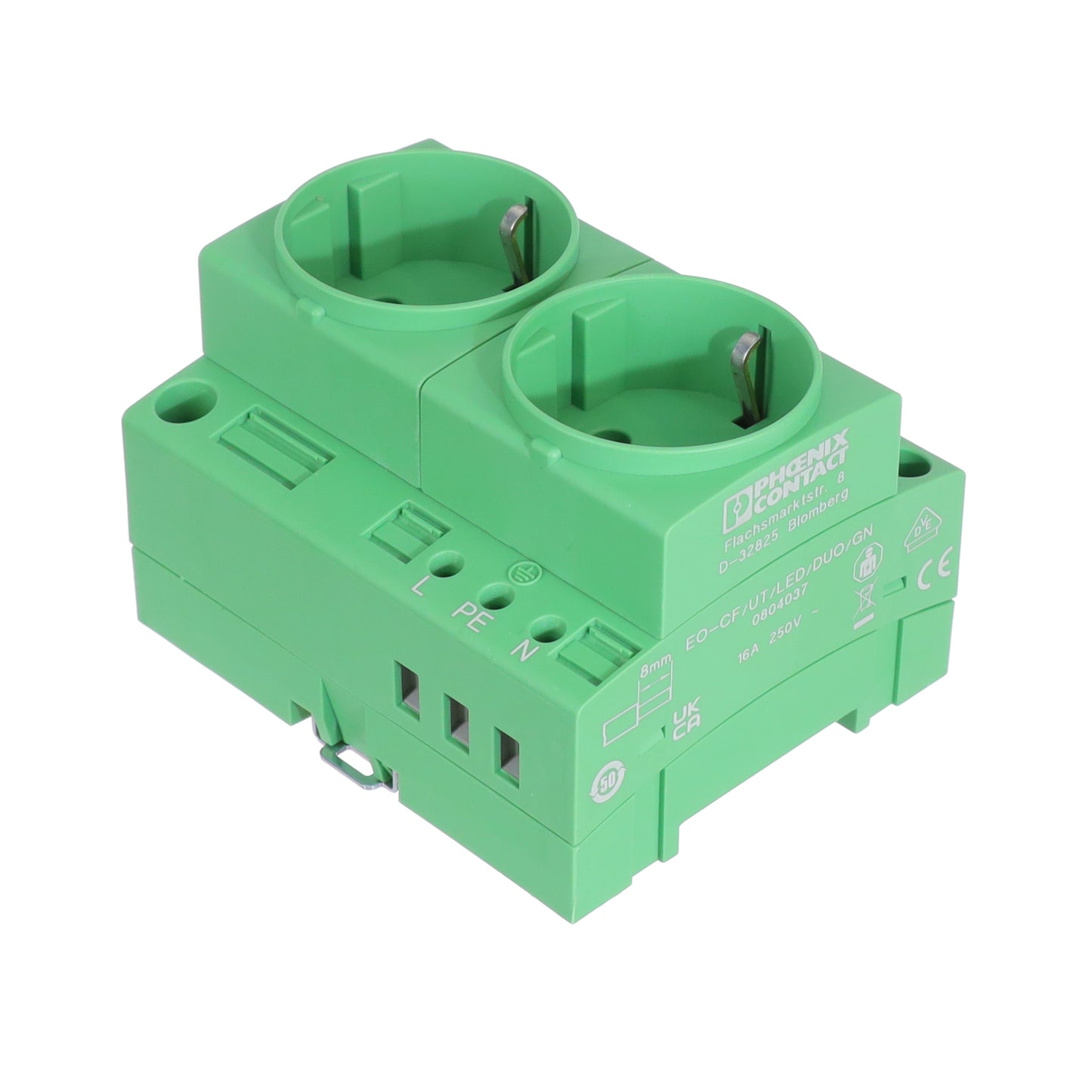 Phoenix Contact 804037 - CEE 7/4 (Schuko) Receptáculo, enchufes hembra - -