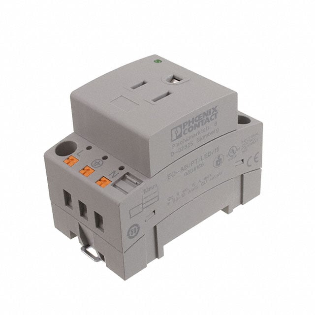 Phoenix Contact 804168 - NEMA 5-15R Receptáculo, enchufes hembra 15A 125VCA