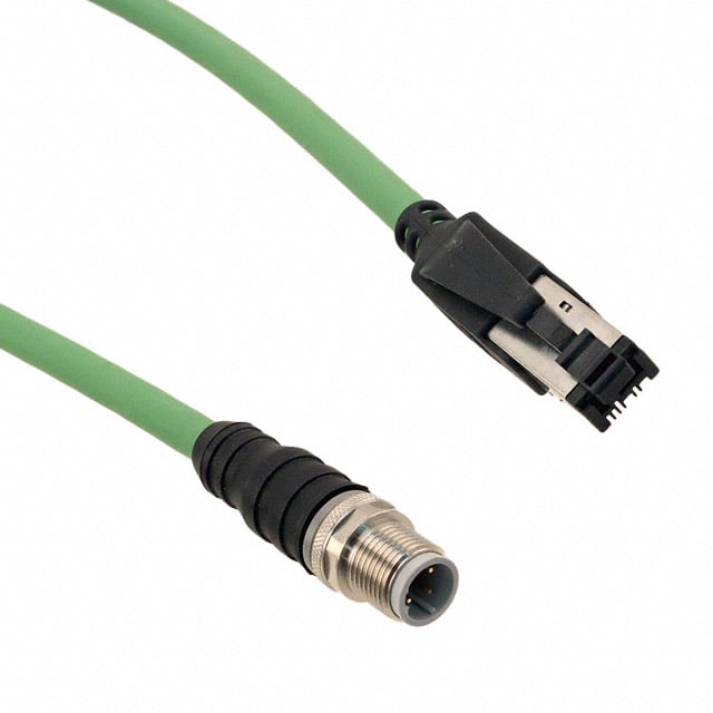 HARTING 9457005053 Han® Circular de 04 pos macho a RJ45, 8p4c 65.62' (20.00m)