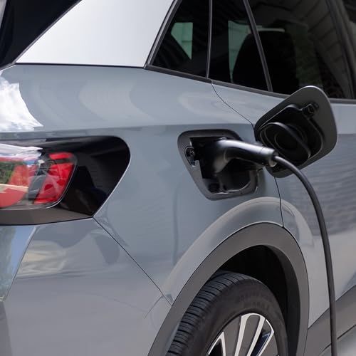 Battery Tender eCharge 48 AMP Cargador EV - Nivel 2 Montado Interior Exterior Estación de Carga Rápida para Vehículos Eléctricos con Cable Flexible de 25 pies NEMA 14-50 - 022-3019-DL-WH