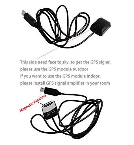 VK-162 G-Mouse USB GPS Dongle Módulo de navegación Antena GPS externa Montaje remoto USB Receptor GPS para Raspberry Pi Soporte Google Earth Window Linux Geekstory