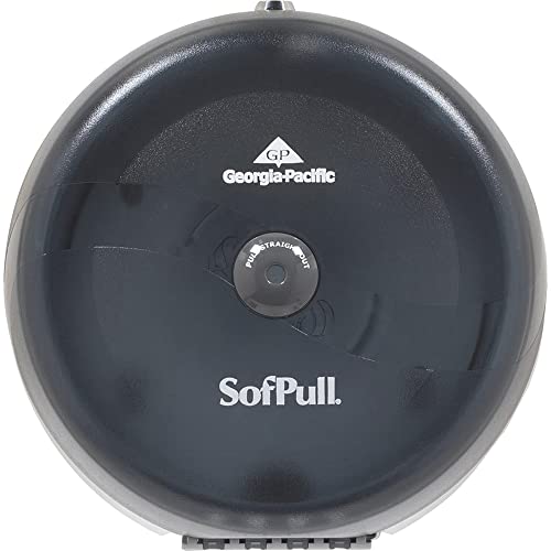 Georgia Pacific 56501 Sofpull Dispensador de pañuelos de alta capacidad, 10 1/2 x 6 3/4 x 10 1/2, gris