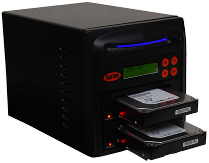 Duplicador y esterilizador de discos duros SSD HDD SATA 2,5" y 3,5" Systor 1:1 - 5,4 GB/min
