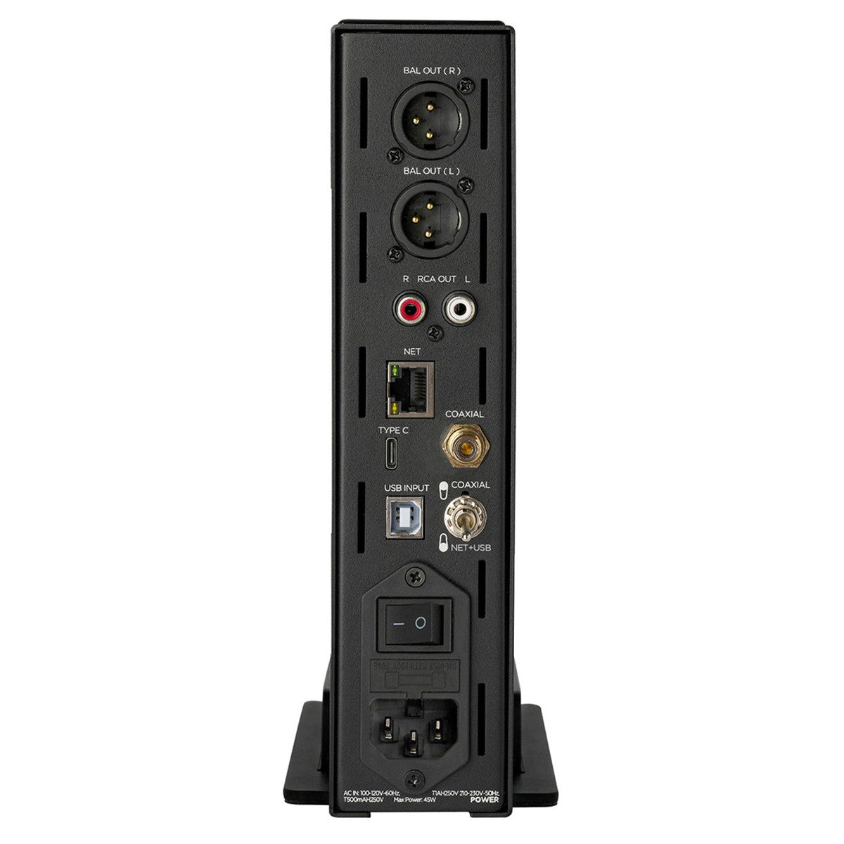 DAC y amplificador de auriculares balanceado de escritorio HiFiMan EF500 con soporte para transmisión en directo. HMEF500