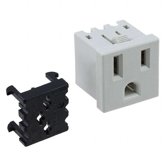 TE Connectivity AMP Connectors 1-208979-0 - NEMA 5-15R Receptáculo, enchufes hembra 15A 125VCA