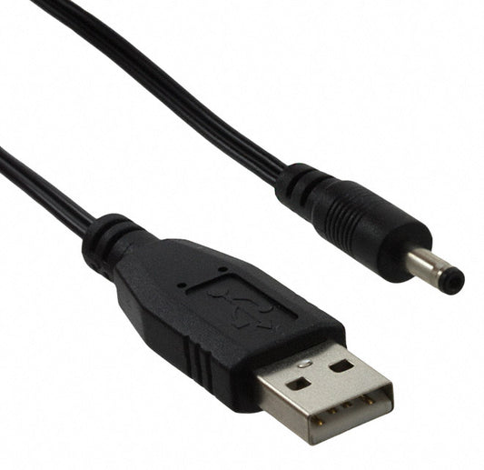 Tensility International Corp 10-00248 - Clavija tipo barril - 1.35mm DI, 3.5mm DE a clavija de conexión macho USB A 6.00' (1.83m)