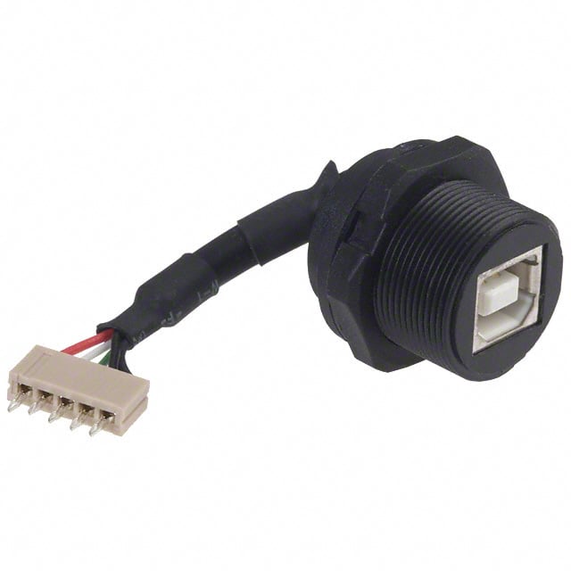 Amphenol Socapex USBBF7 - Receptáculo USB B hembra a cabecera rectangular de 5 pos. 0.16' (50.0mm)