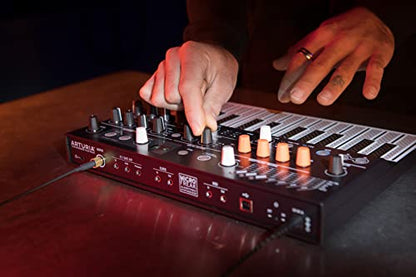 Arturia - Teclado sintetizador MicroFreak - Sintetizador híbrido de 25 teclas con teclado PCB, osciladores ondulables y digitales, filtros analógicos