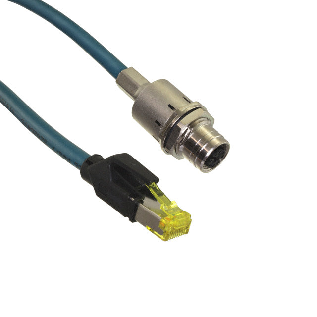 Molex 1203410752 Brad Micro-Change 120341 Circular, hembra y de 08 pos a RJ45, 8p8c 6.56' (2.00m)