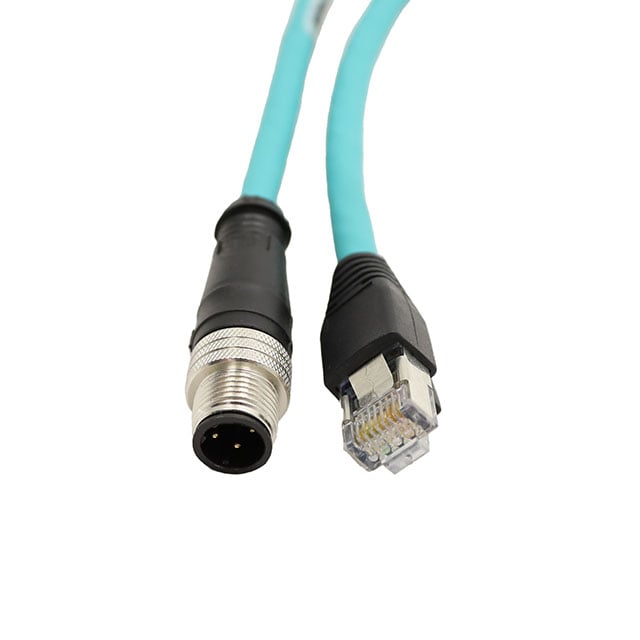 Molex 1300480306 Brad Micro-Change 120108 Circular de 04 pos macho a RJ45, 8p4c 32.81' (10.00m)
