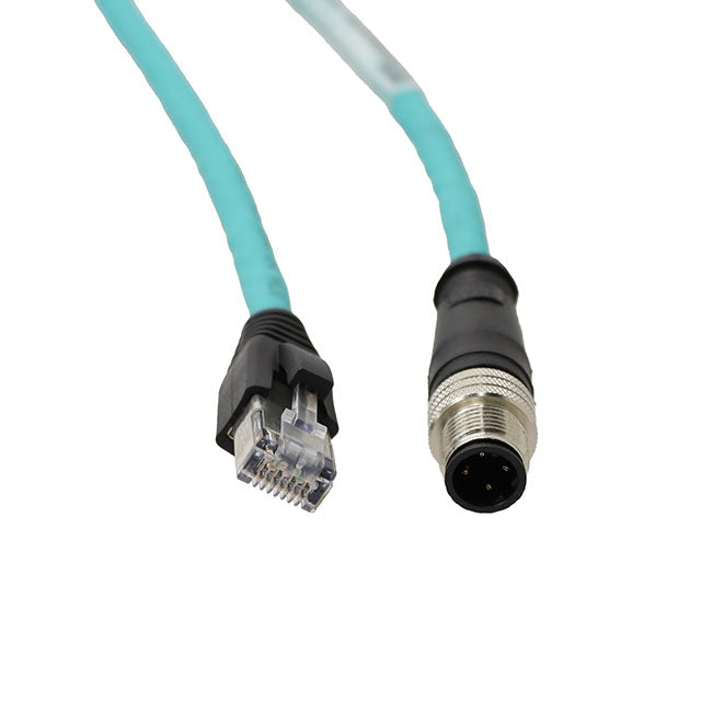 Molex 1300480358 Brad Micro-Change 130048 Circular de 04 pos macho a RJ45, 8p4c 82.02' (25.00m)