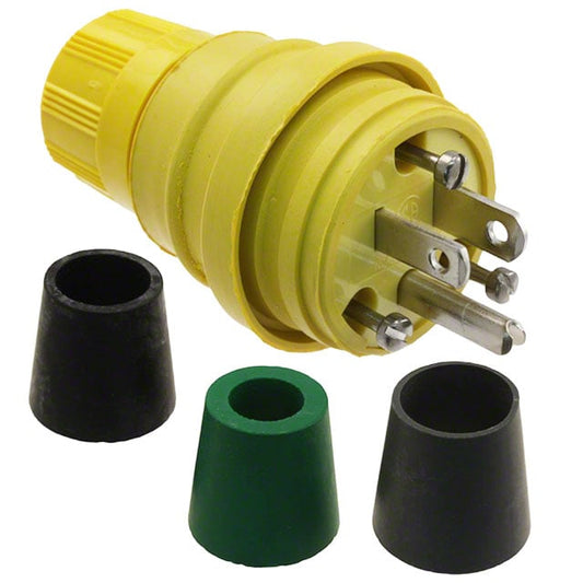 Molex 1301460031 Watertite 130146 NEMA 5-15P Clavija de conexión, hojas macho 15A 125VCA