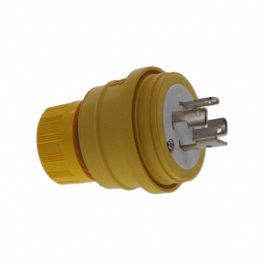 Molex 1301470071 Watertite 130147 NON-NEMA (4P4W) Clavija de conexión, hojas macho 30A 120/208VCA