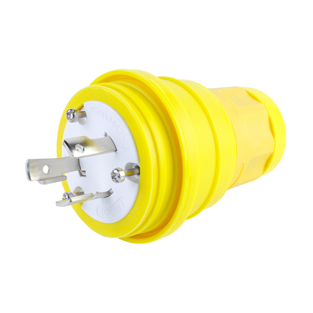 Molex 1301470074 Watertite 130147 NEMA L6-30P Clavija de conexión, hojas macho 30A 250VCA