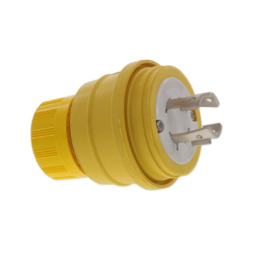 Molex 1301470083 Watertite 130147 NEMA L17-30P Clavija de conexión, hojas macho 30A 600VCA, 3 fase