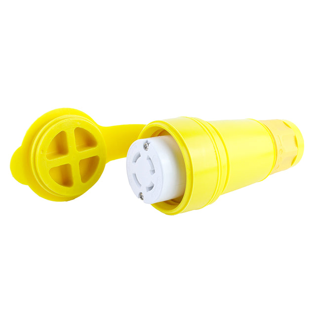 Molex 1301470105 Watertite 130147 NEMA L15-30R Receptáculo, enchufes hembra 30A 250VCA, 3 fase