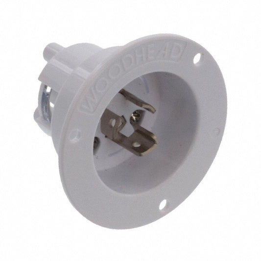 Molex 1301490015 Safeway 130149 NEMA L7-15R Receptáculo, hojas macho 15A 277VCA