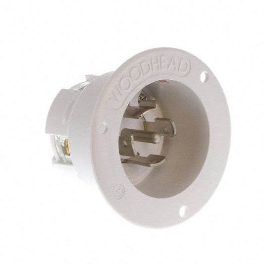 Molex 1301490033 Safeway 130149 NEMA L23-20R Receptáculo, hojas macho 20A 600VCA, 3 fase