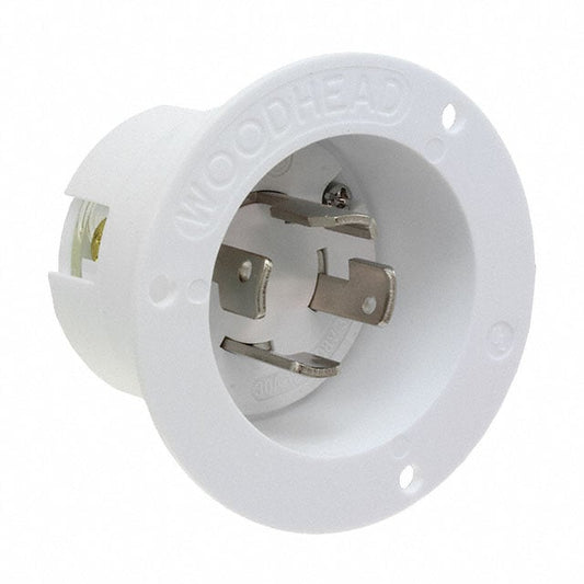 Molex 1301490047 Safeway 130149 NON-NEMA (4P4W) Receptáculo, hojas macho 30A 208VCA
