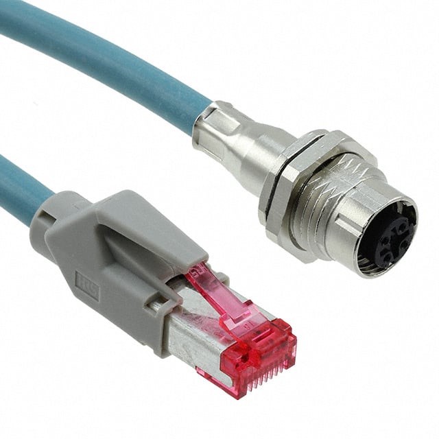 Phoenix Contact 1403535 - Circular, hembra y de 08 pos a RJ45, 8p8c 1.64' (500.0mm)