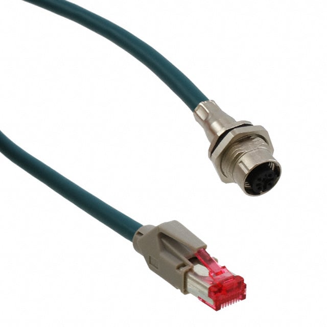 Phoenix Contact 1404206 - Circular, hembra y de 04 pos a RJ45, 8p4c 3.28' (1.00m)
