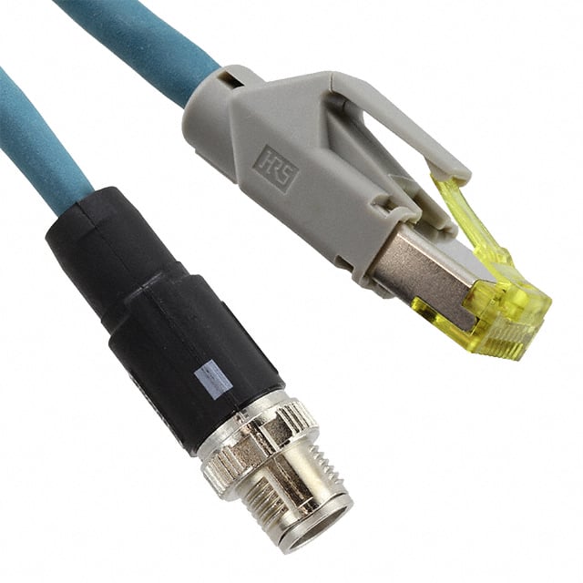 Phoenix Contact 1407471 - Circular de 08 pos macho a RJ45, 8p8c 3.28' (1.00m)