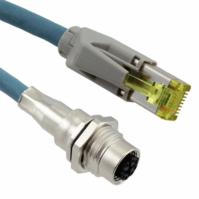 Phoenix Contact 1412315 - Circular, hembra y de 08 pos a RJ45, 8p8c 3.28' (1.00m)