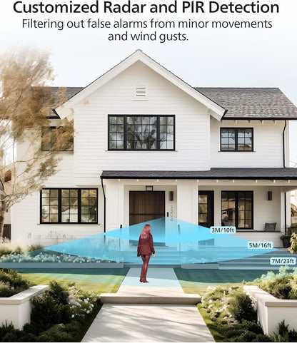 Cámara de timbre de video de seguridad Philips (timbre incluido), sin cuota mensual, cámaras duales 2K FHD con detección de movimiento, audio de 2 vías, compatible con Alexa y Google Assistant # DDA270X-2TXS