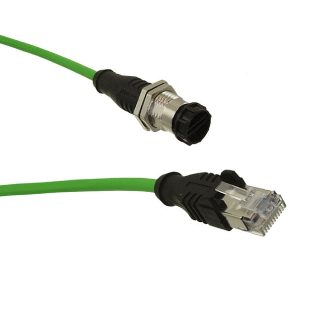 METZ CONNECT USA Inc. 142M4D25020 - Circular, hembra y de 04 pos a RJ45, 8p4c 6.56' (2.00m)
